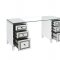 Noralie Writing Desk 93124 in Mirrored by Acme