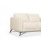 Malaga Sofa 55005 in Cream Leather by MI Piace w/Options