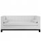 Imperial EEI-1421-WHI Sofa in Bonded Leather by Modway