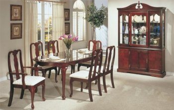 Cherry Finish Traditional Classic Formal Dining Room w/Options [PXDS-F2088]