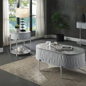 Yukino Coffee Table 3Pc Set LV02411 in Gray by Acme