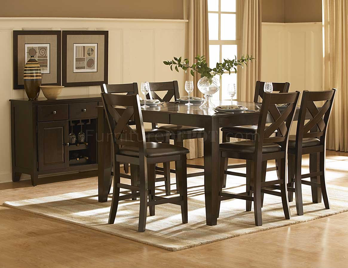 Crown Point 1372 36 Counter Height Dining Table W Options