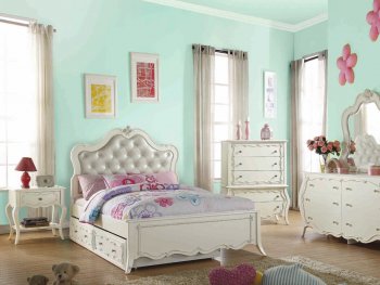 Edalene 30500 Kids Bedroom in Pearl White by Acme w/Options [AMKB-30500-Edalene]