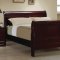 203971 Louis Philippe Bedroom Set in Cherry by Coaster w/Options