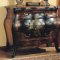 Roma Bombay Chest 09205 in Antique Black & Oak by Acme