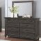 Atascadero Bedroom 222880 in Weathered Carbon by Coaster