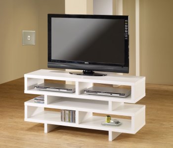 700721 TV Stand in White by Coaster [CRTV-700721]