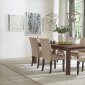 Coleman Dining Room 5Pc Set 107041 in Brown by Coaster w/Options