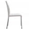 2303 Dining Table in White by ESF w/Optional 3450 Chairs