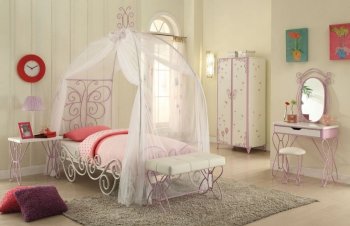 Priya II Kids Bedroom 30530T in White & Light Purple by Acme [AMKB-30530T Priya II]