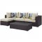 Convene Outdoor Patio Sectional Set 5Pc EEI-2362 by Modway