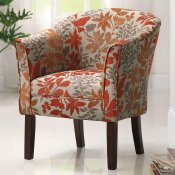 460407 Accent Chair Set of 2 in Wooven Fabric by Coaster