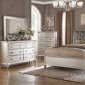 F9317 5 Pc Bedroom Set in Silver Tone by Boss w/Options