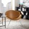 Nutshell Lounge Chair in Choice of Color Leatherette by Modway