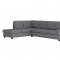 Maston Sectional Sofa 9507DGY in Dark Gray by Homelegance