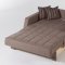 Valerie Redeyef Brown Loveseat Bed in Fabric by Istikbal