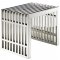 Gridiron EEI-570-SLV Stainless Steel Bench by Modway w/Options