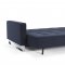 Cassius Deluxe Excess Lounger Sofa Bed in Navy by Innovation