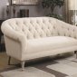 902498 Settee in Oatmeal Fabric by Coaster
