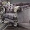 Versailles Sofa 56825 in Velvet & Antique Platinum by Acme