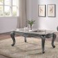 Ariadne Coffee Table 85345 Marble & Platinum by Acme w/Options