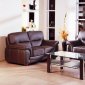 Sienna Sofa in Brown Top Grain Leather - Beverly Hills w/Options