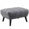 Bestow Sofa in Gray Velvet Fabric by Modway w/Options