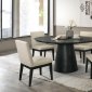 Froja Dining Table DN01802 in Black by Acme w/Optional Chairs