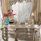 Danae Server DN01201 Champagne & Gold by Acme w/Optional Mirror
