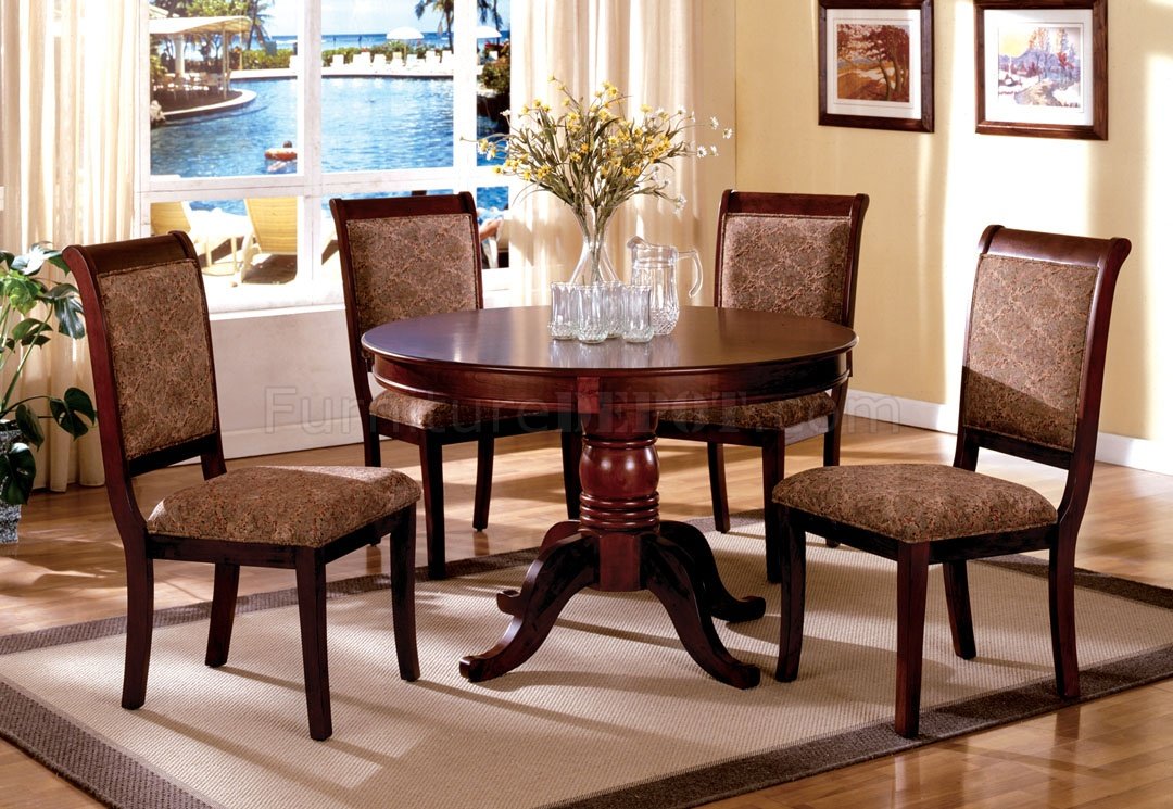 cresent cherry dining room set