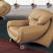 Beige Leather Modern 738 Sofa by ESF w/Options