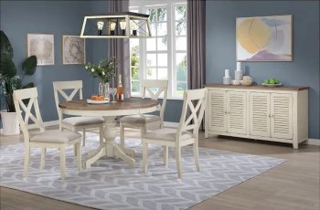 1855D Dining Room Set 5Pc by Lifestyle w/Round Table [SFLLDS-1855D-DT]