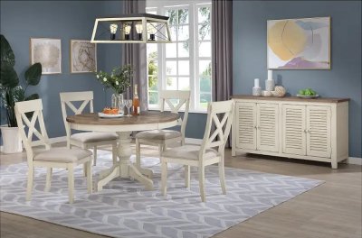 1855D Dining Room Set 5Pc by Lifestyle w/Round Table