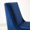 Confident Accent Lounge Chair in Navy Velvet by Modway