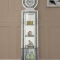 Noralie Grandfather Clock AC00351 in Mirror w/LED by Acme