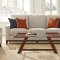 Monrovia Sofa 508781 in Beige Chenille by Coaster w/Options