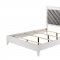 Chelsie 5Pc Bedroom Set 27390 in White & Gray w/Options