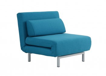 LK06-1 Sofa Bed in Teal Fabric by J&M Furniture [JMSB-LK06-1 Teal]