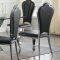 Cyrene Dining Chair DN00927 Set of 2 in Black PU by Acme