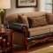 1030 Sofa in Black Bonded Leather w/Options