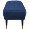Adept Sofa in Midnight Blue Velvet Fabric by Modway w/Options