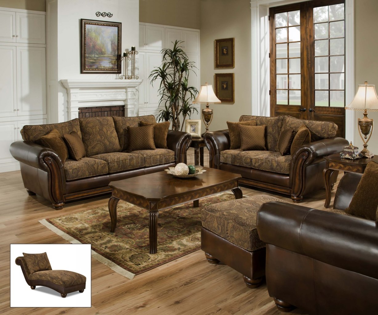 8104 Sofa In Brown Zypher Vintage Fabric By Simmons W Options