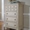 High Country 5Pc Bedroom Set 697-BR in Antique White by Liberty