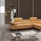 A761 Sectional Sofa in Freesia Leather by J&M
