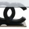 T2207 Coffee Table & 2 End Tables Set in Black by Global