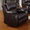 7263 Power Reclining Sofa in Dark Brown Bonded Leather w/Options