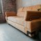 Garda Sofa Bed in Orange Fabric by ESF