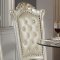 Vendome Dining Table DN01524 in Antique Pearl by Acme w/Options