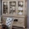 Amina CM3219T-66 5Pc Dining Room Set in Champagne w/Options