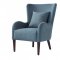 903963 Accent Chair Set of 2 in Blue Fabric by Coaster